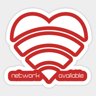 Broadcast Love Sticker